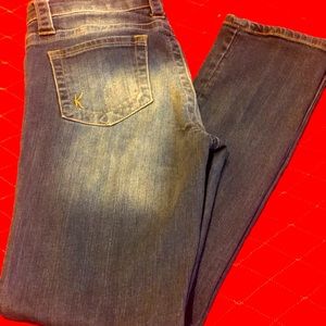 Kut Women’s distressed jeans ankle size 4